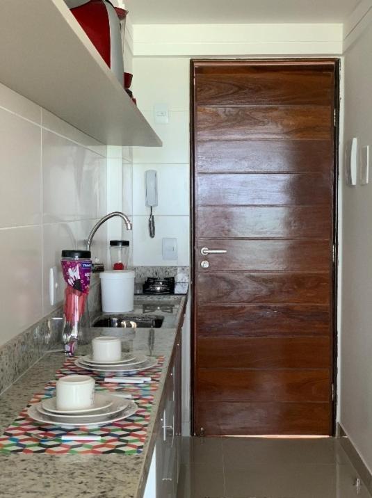 卡贝德卢Flat Maravilhosa Vista Beira Mar De Intermares 605公寓 外观 照片