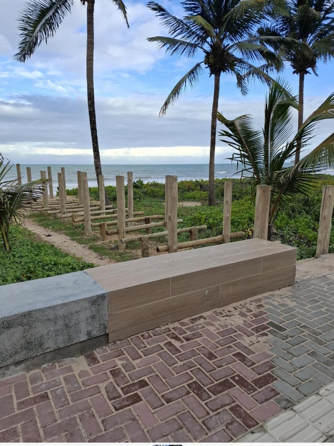 卡贝德卢Flat Maravilhosa Vista Beira Mar De Intermares 605公寓 外观 照片